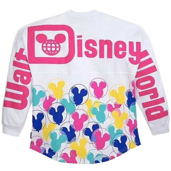 Disney Spirit Jersey Balloon 2020 White Size Small NWT - Picture 4 of 11
